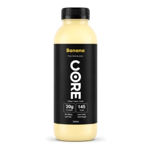 CORE minuman protein putih telur rasa Banana 500 ml
