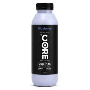 CORE minuman protein putih telur rasa Blueberry 500 ml